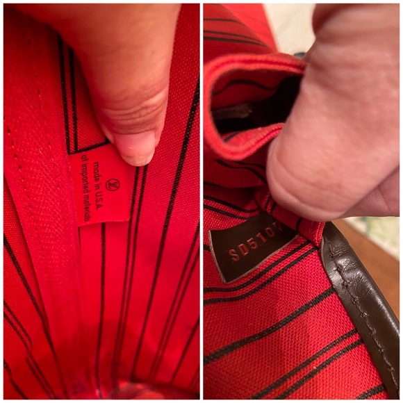 ❌SOLD ❌Louis Vuitton Damier Ebene Neverfull MM - Picture 8 of 8